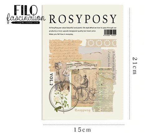 Stickerbuch Rosyposy Vol.2 Planen Diary BuJo Junk Journal filofaxing Scrapbook planning