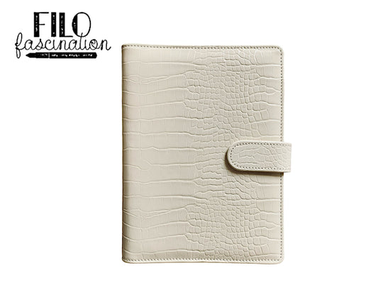 Agenda crocodile simili cuir 